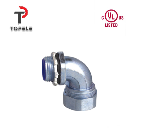 Жидкостные гибкие конвейерные фитинги цинковые соединители угол 90 градусов DWJ