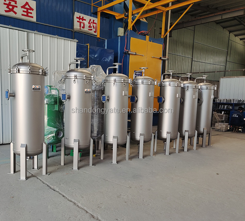 Большая подача 0,1 микрона плиссировала патроны фильтрует корпус фильтра патрона нержавеющей стали 304