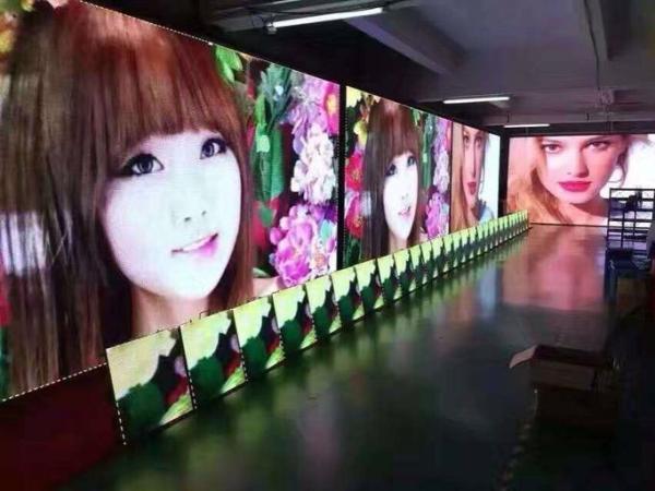 Indoor  p4.81  500x500 mm  cabinet Full Color Led Screen Stage Backdrop HD Rental