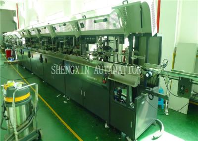 Equipamento de impressão automático industrial da tela da garrafa de bebê com secador do ar