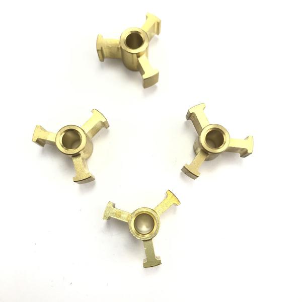 Customized Fan Type Snap Copper Forged Parts by Chinese Compliant with Rohs Standards