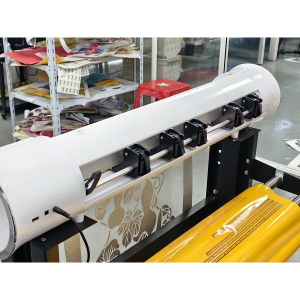 Anycut ZKSS600 Compact CCD Camera Automatic Edge Patrol Plotter With Large Sreen Center Console