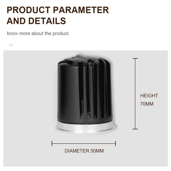 High Efficiency 150lm/w MR16 Module Adjustable Beam For Commercial Residential Lighting