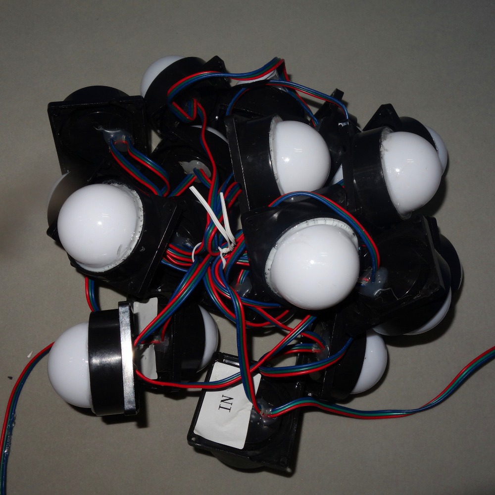 свет пиксела Rgb лампы пиксела СИД 6pcs SMD 5050 шнурует 50mm/60mm с Milky крышкой