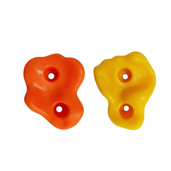 Fireproof Polyester Resin Climbing Holds Different Size Different Style