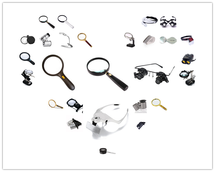 High Powered Outdoor Fishing Binocular Glasses 3x28 Binocular Magnifying Glasses