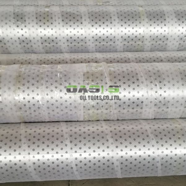 Customized Size Perforated Metal Pipe , Anti Corrosion 4 Inch Well Screen