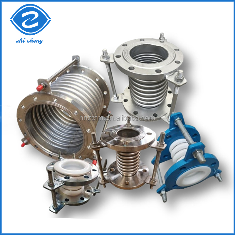 SS304 Фланцевое соединение гофрированного металлического шланга из нержавеющей стали для резервуара парового кондиционирования воздуха DN32 DN3000 мм