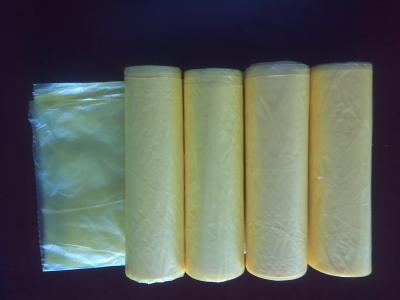 HDPE 30 Liter Colored Garbage Bags ，Plastic High Density Trash Bags 450 * 500mm