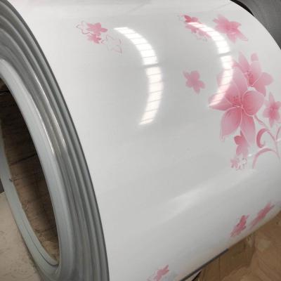 Energy Efficient Prepainted Steel Coil Weight ≤8T With PE Coating Pattern Printing