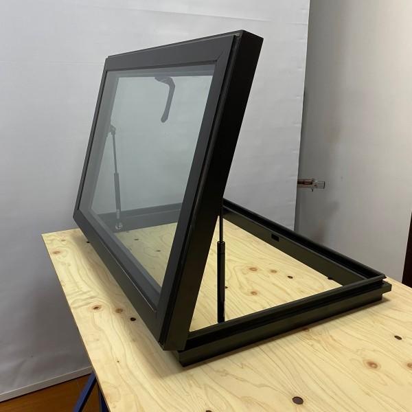 Custom Aluminum Skylight with Double Tempered Glass and EPDM Seal