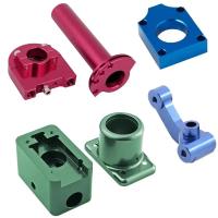 Peças de usinagem de alumínio personalizadas CNC anodizadas polidas para motocicleta