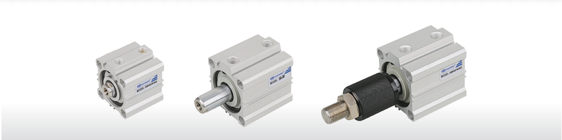 Пневматический компактный цилиндр, цилиндр воздуха серии CQ2 пневматический
