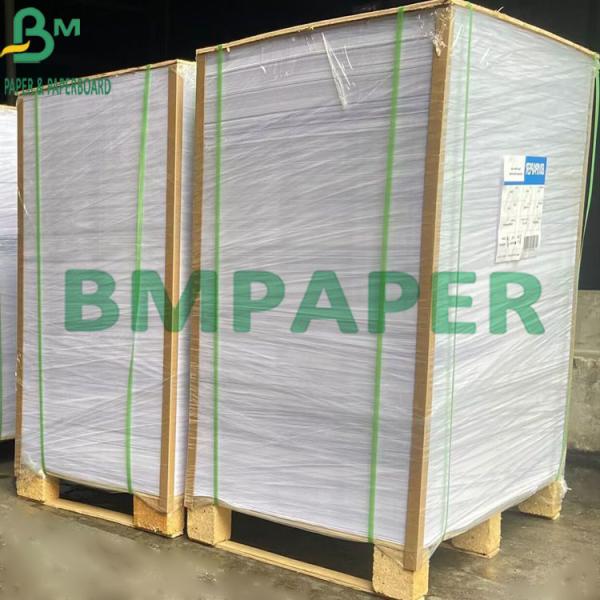 papel impermeable de la alta durabilidad de papel sintética del ANIMAL DOMÉSTICO de 150um Matte Surface White
