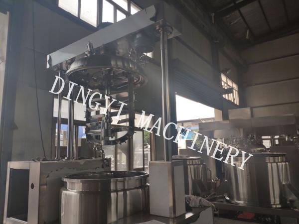 Stainless Steel Vacuum Planetary Mixer For Large Pharmaceutical Plants