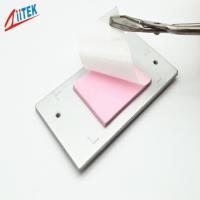 Emissor de isofrequência condutor térmico 7,5 megahertz 94 V0 do silicone de Cheap 2mmT do fabricante de China Guangdong para componentes do elétron