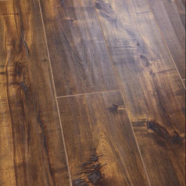 AC4 HDF Euro Lock Parquet Pattern 6mm 10mm Natural Cane White Glossy Laminate Flooring