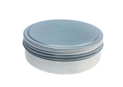 200ml boîte en fer blanc en aluminium hermétique, boîtes en fer blanc à bouchon vissable avec le couvercle de Wadded