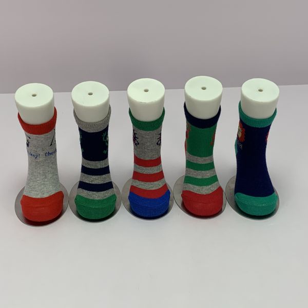 Optional Kids Cartoon Socks Custom Sweat-absorbent Anti Slip Children's Thermal Socks