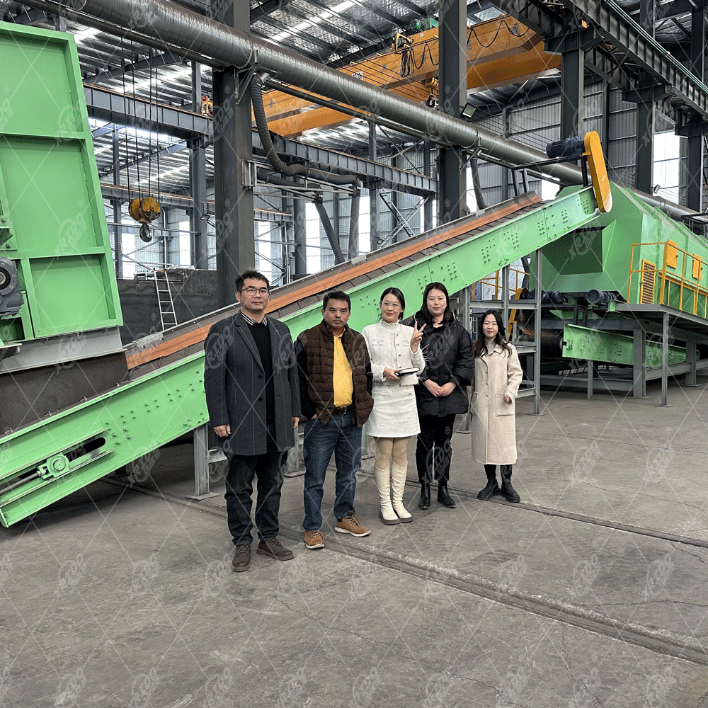 Environment-friendly Heavy Duty Fabric Shredder Machine with Customized Color and 300-22000 Kg/hour Capacity