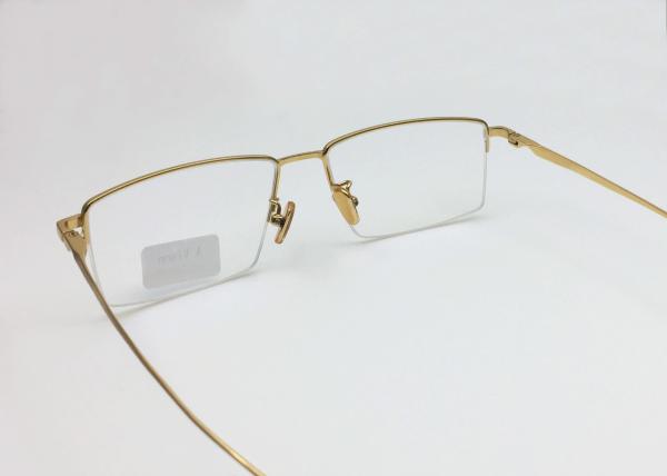 Semi rim Men's titanium optical frame Classic eyewear high quality