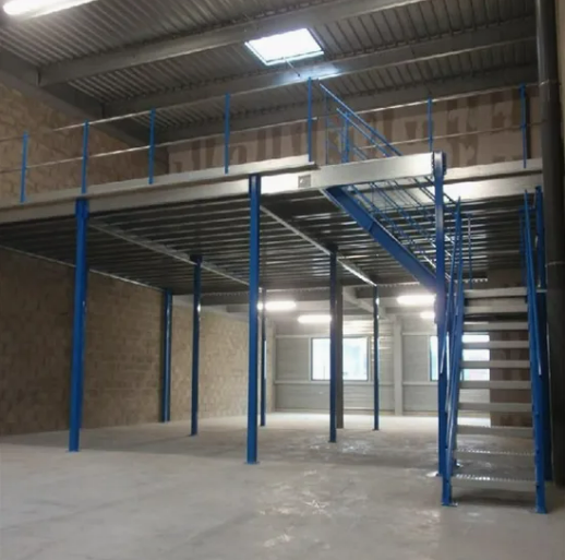 Customized High Load Capacity Steel Structure Platform with Adjustable Shelf Distance for Easy Assembly