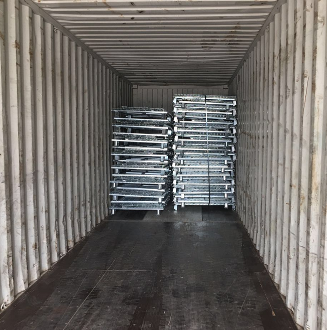 Provide Sample Welded Metal Cage for Warehouse Storage Equipment Pallet Technique