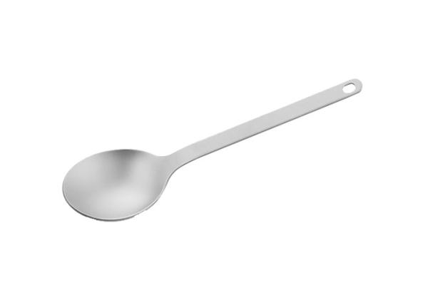 Ultralight Titanium Camping Parts Two Piece Titanium Fork And Spoon 1.6mm Thickness