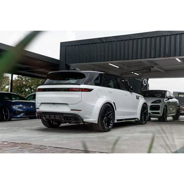 Carbon Fiber  Range Rover Sport Body Kit LM Style Front Lip Car Wheel Arch