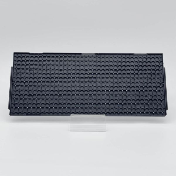 Warpage Less Than 0.76mm Black Electronic Components IC Chips Trays For Consistent Performance
