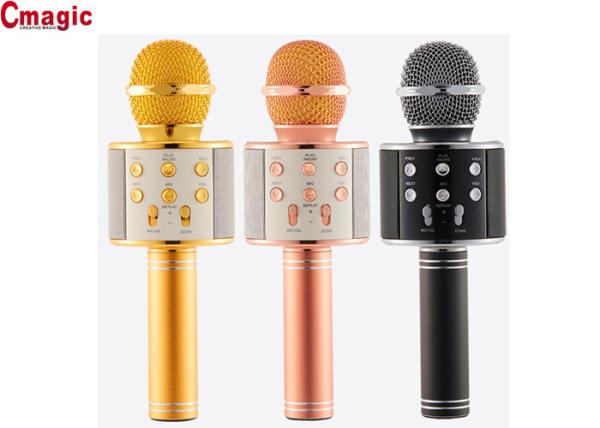 USB wireless WS 858 Microphone KTV Karaoke Handheld Mic Speaker for Smartphone