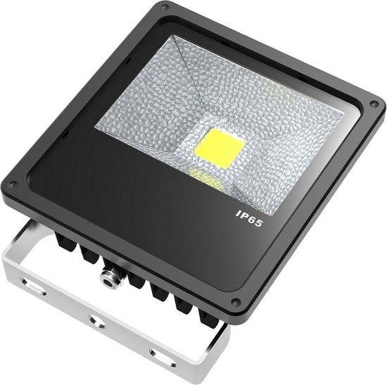 Waterproof High Power Aluminum Led Floodlight Fixtures with 30W, AC100 - 240V, 100 Degree