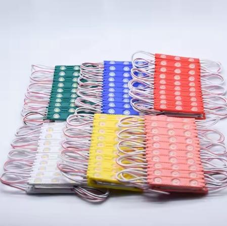 Module de chaîne LED 12v 3 Leds Extérieur Ip65 2835 Module d'enseigne LED Série d'encapsulation