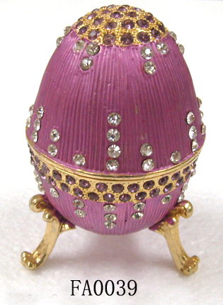 Easter Egg Gift Box Metal Easter Egg Gift Box Pewter Easter Egg Gift Box