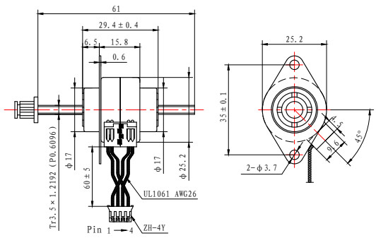 15 мотор постоянного магнита Casun Stepper мотора степени 12V премьер-министра линейный