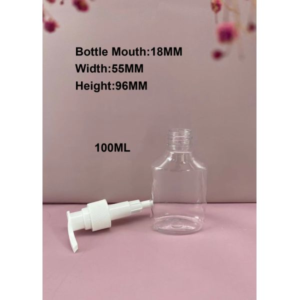 160ML Empty White Shampoo Bottles with Pumps, BPA-Free, Lightweight Body Wash Bottles