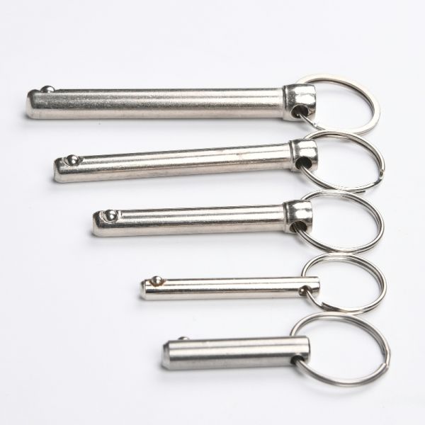 Stainless Steel Quick Release Ball Pin with Durable Spring Pin Design and Corrosion-Resistant Carbon Steel Material