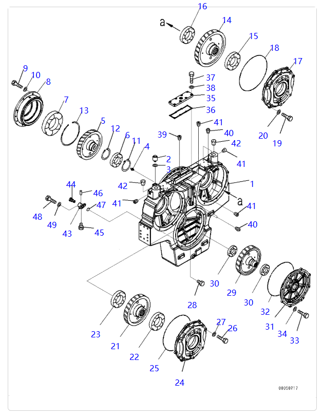 21T-38-00160 21T-38-00170 POT POWER APAGADO PARA KOMATSU PC2000-8 Piezas de maquinaria de construcción Aftermarket Original
