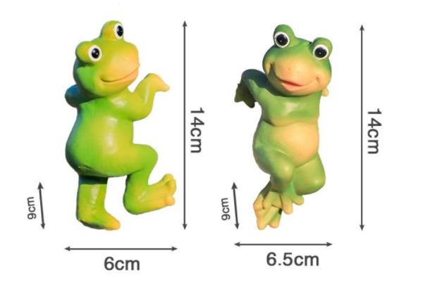 Creative Outdoor Modern Art Cartoon Frogs Garden Decorations