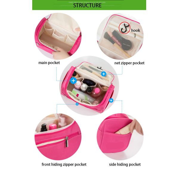 Cosmetic bag small portable Korean simple large capacity travel cosmetic bag carry-on cosmetic bag wash boxes