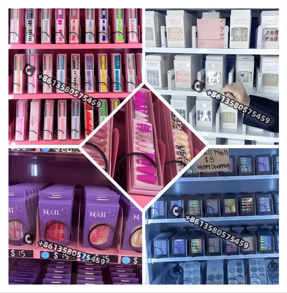 Zhongda Popular LED Screen Hot Custom Design Hair Lashes Vending Machine Beauty Vending Machines