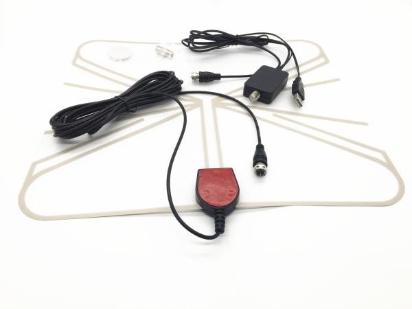 HD Digital TV Antenna 50 Miles Range Detachable Amplifier Signal Booster