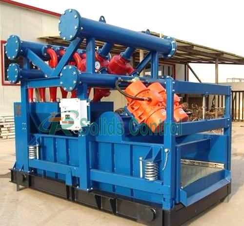 4 Cyclones Oilfield Drilling Solids Control Mud Cleaner