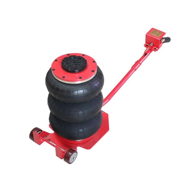 Low Profile Triple Bag 3.5 Ton Air Powered Car Jack