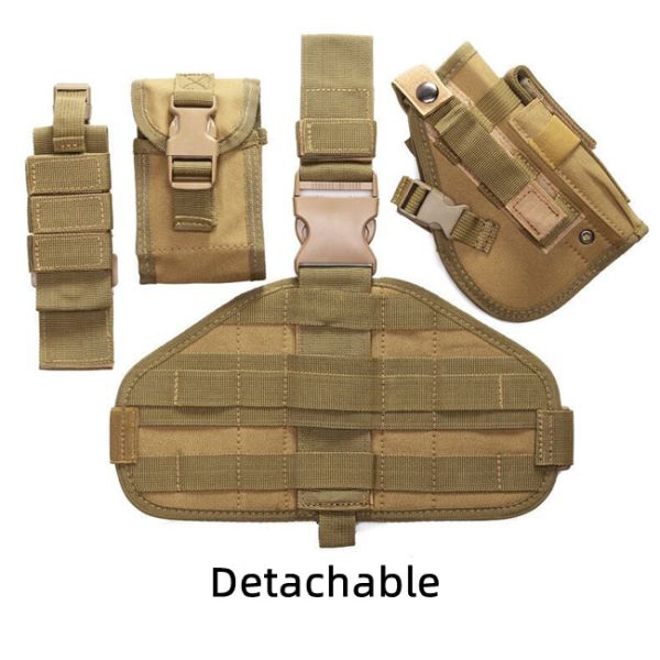 Nylon Universal Gun Holster Load Reduction Wear Resistance Tactical Pistol Holster