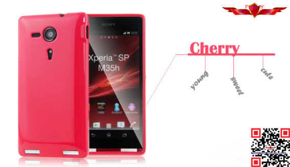 New Hot Selling 100% Quality Guaranteed Colorful TPU Cover Case For Sony Xperia SP M35H