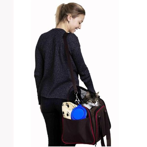 Расширяемой встали на сторону нежностью, который Washable сумка любимца для небольших котов собак