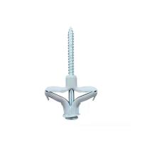 60mm PP Polymer Plastic Concrete Wall Anchors 150N For Insulation Efficiency