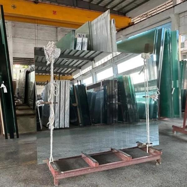 Sliver Mirror Glass Sheet For Bathroom Shower Room Bedroom With Uv Protection And 5 Times Stronger Impact Resistance