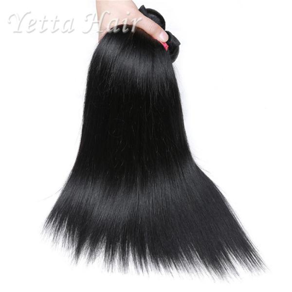 Extensões indianas retas de seda do Weave do cabelo/por muito tempo do cabelo de Remy nenhuns piolhos
